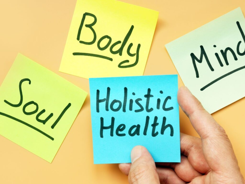 The four dimensions of holistic health